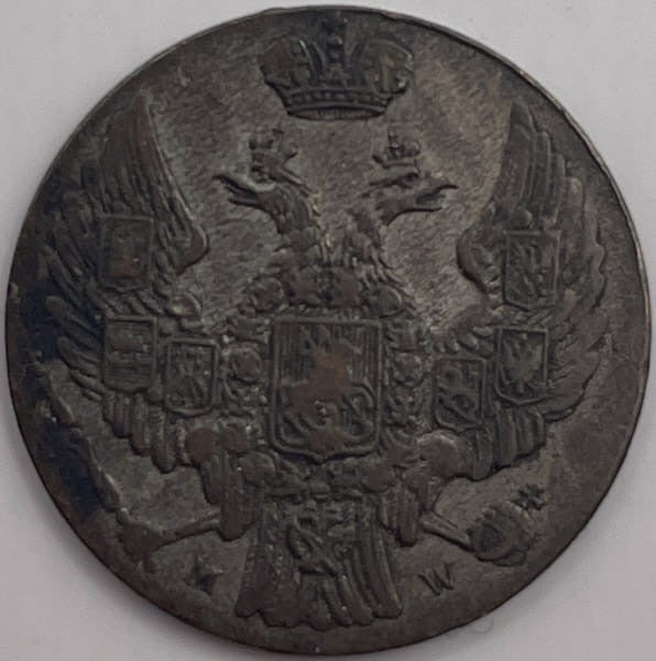 Moneta 10 groszy Warszawa MW 1840 r. stan 3 /1