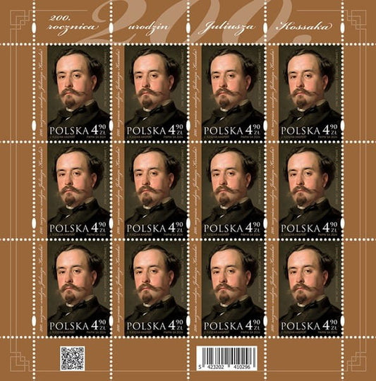 Znaczki 200 rocznica urodzin Juliusza Kossaka 2024 5423