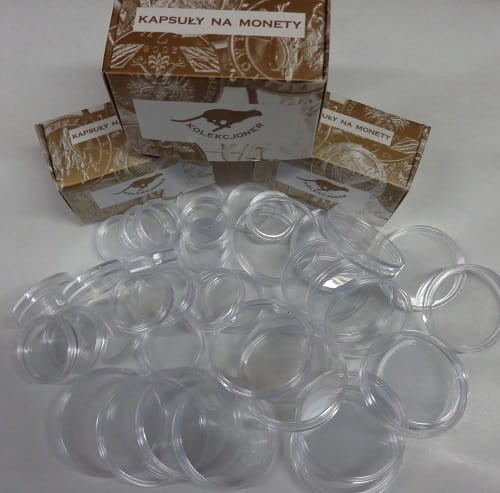 Kapsle na monety Kolekcjoner 19 mm 10 szt