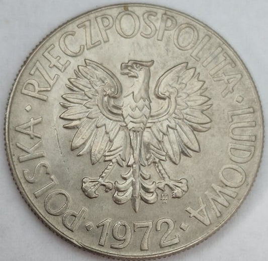 Moneta 10 zł Tadeusz Kościuszko 1972 stan 2