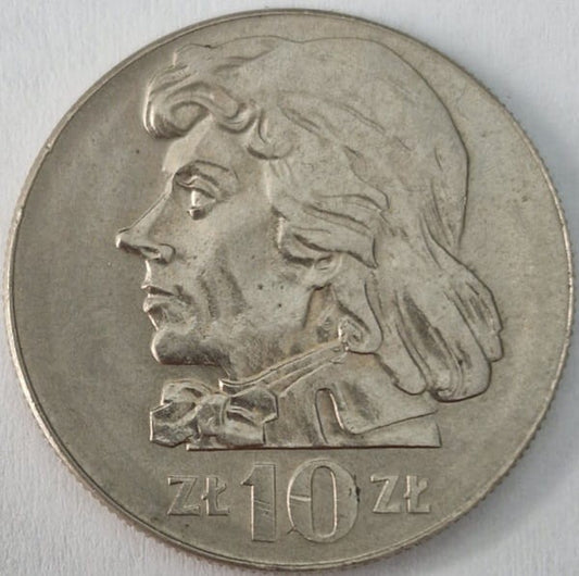 Moneta 10 zł Tadeusz Kościuszko 1972 stan 2