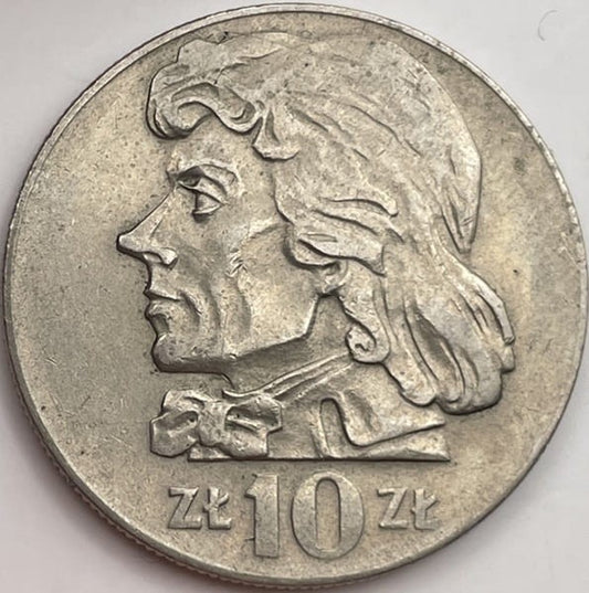 Moneta 10 zł Tadeusz Kościuszko 1973 r. stan 3