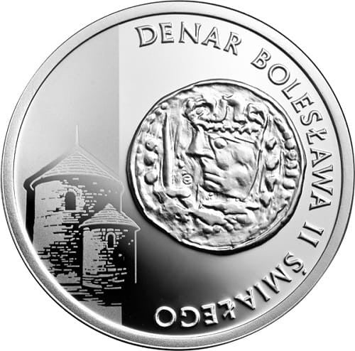 Moneta 5 zł  Denar Bolesława Śmiałego 2013 r.