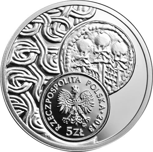 Moneta 5 zł  Denar Bolesława Śmiałego 2013 r.