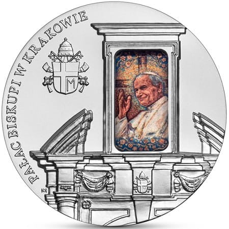 Moneta 50 zł Pałac biskupi w Krakowie 2021 r.