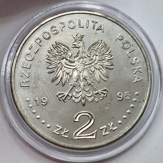 Moneta 2 zł Katyń Miednoje Charków 1940 1995