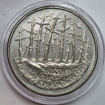 Moneta 2 zł Katyń Miednoje Charków 1940 1995